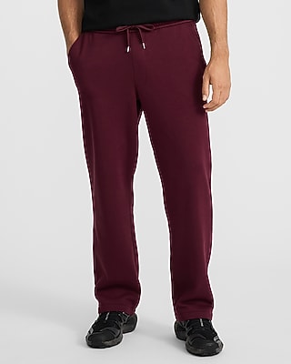 Wide Leg Drawstring Fleece Jogger