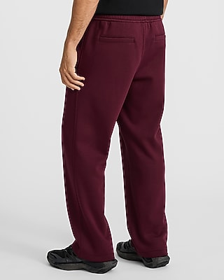 Wide Leg Drawstring Fleece Jogger
