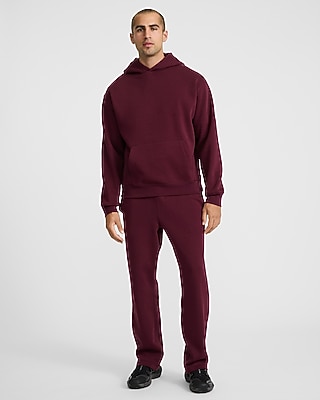 Wide Leg Drawstring Fleece Jogger