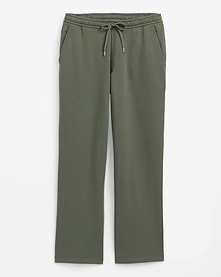 Wide Leg Drawstring Fleece Jogger