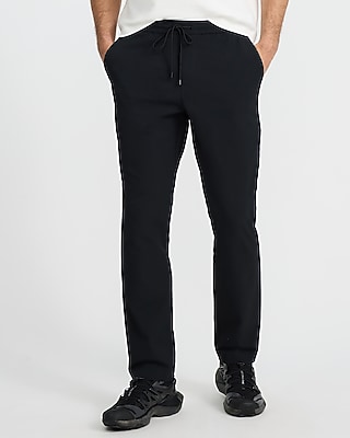 Slim Drawstring Elastic Waist Everyday Performance Pant