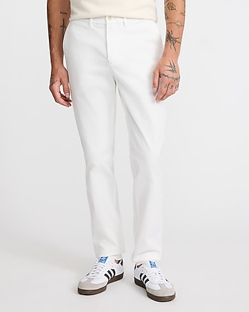 Men's White Chinos – Slim, Stretch & Relaxed Chino Pants Men's White Chinos – Slim, Stretch & Relaxed Chino Pants