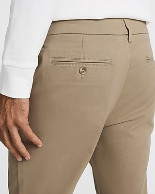 Slim Comfort Waist Hyper Stretch Chino in Chalk - image 4