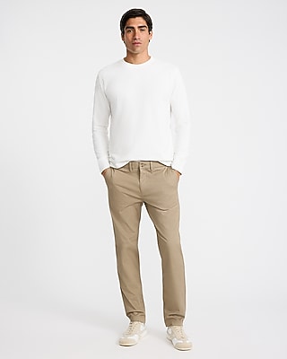 Slim Comfort Waist Hyper Stretch Chino in Chalk - image 5
