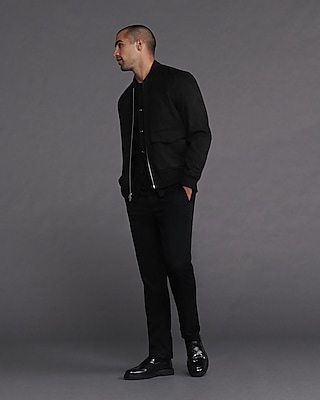 Slim Straight Black Hyper Stretch Jeans