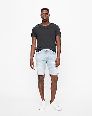 express men jean shorts