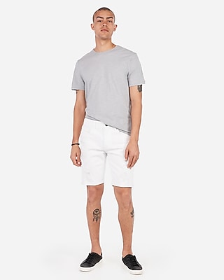express distressed shorts