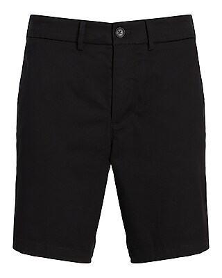 Solid 8" Hyper Stretch Chino Shorts 