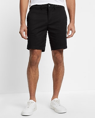Solid 8" Hyper Stretch Chino Shorts 
