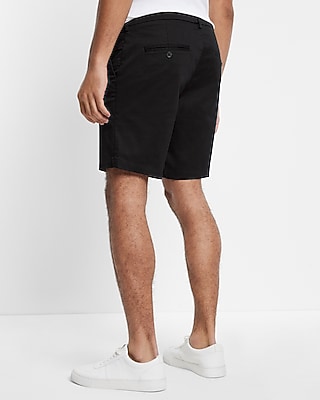 Solid 8" Hyper Stretch Chino Shorts 