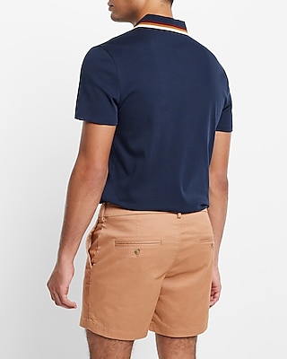 Solid 6" Hyper Stretch Chino Shorts