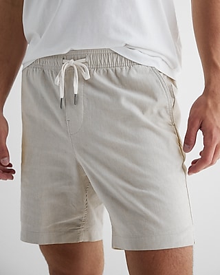 La Stupenderia cotton-linen blend shorts - Blue