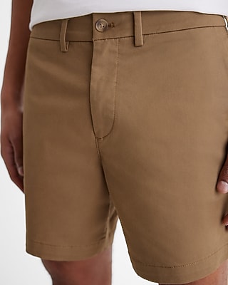 6" Comfort Waist Hyper Stretch Chino Shorts
