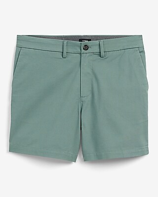 6" Comfort Waist Hyper Stretch Chino Shorts