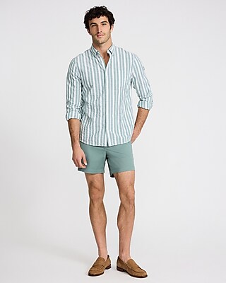 6" Comfort Waist Hyper Stretch Chino Shorts