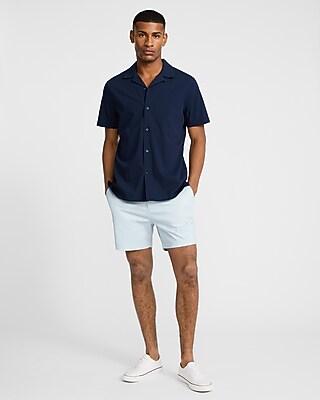 6" Comfort Waist Hyper Stretch Slim Chino Shorts