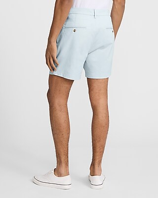 6" Comfort Waist Hyper Stretch Slim Chino Shorts