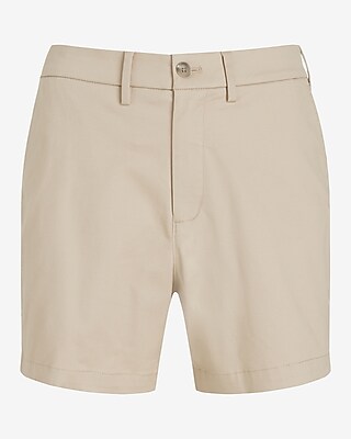 6" Comfort Waist Hyper Stretch Chino Shorts