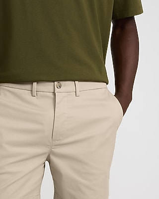 6" Comfort Waist Hyper Stretch Chino Shorts