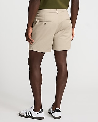 6" Comfort Waist Hyper Stretch Chino Shorts