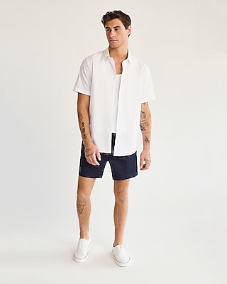 6" Comfort Waist Hyper Stretch Chino Shorts