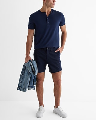 6" Comfort Waist Hyper Stretch Chino Shorts