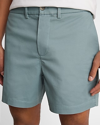 6" Hyper Stretch Chino Shorts