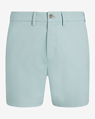 6" Comfort Waist Hyper Stretch Slim Chino Shorts