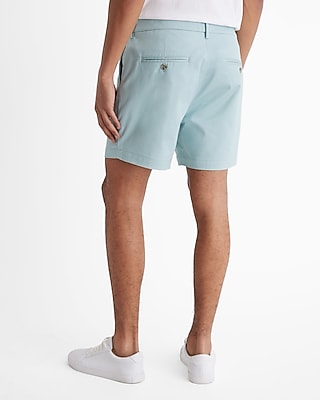 6" Comfort Waist Hyper Stretch Slim Chino Shorts