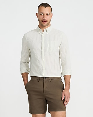 6" Comfort Waist Hyper Stretch Slim Chino Shorts