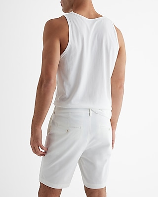 8" Comfort Waist Hyper Stretch Chino Shorts