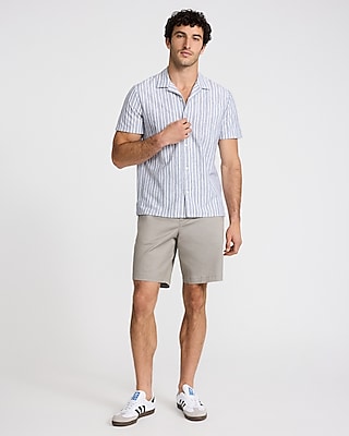 8" Comfort Waist Hyper Stretch Chino Shorts