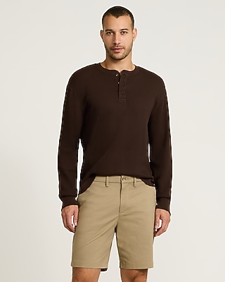 8" Comfort Waist Hyper Stretch Slim Chino Shorts