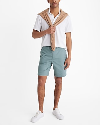 8" Comfort Waist Hyper Stretch Chino Shorts