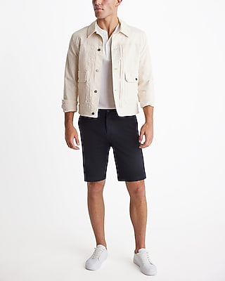 10" Comfort Waist Hyper Stretch Chino Shorts - image 3