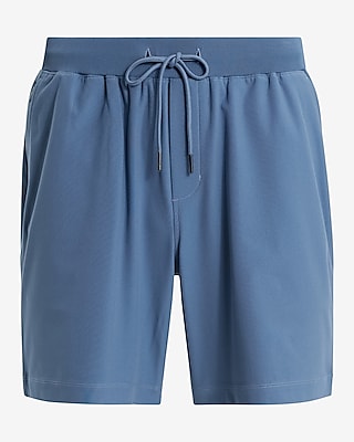 7" Drawstring Elastic Waist Everyday Performance Shorts
