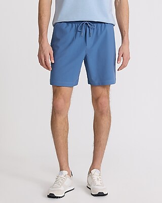 7" Drawstring Elastic Waist Everyday Performance Shorts