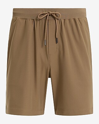 7" Drawstring Elastic Waist Everyday Performance Shorts