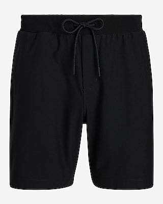 7" Drawstring Elastic Waist Everyday Performance Shorts