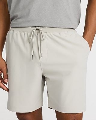 7" Drawstring Elastic Waist Everyday Performance Shorts