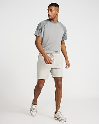 7" Drawstring Elastic Waist Everyday Performance Shorts