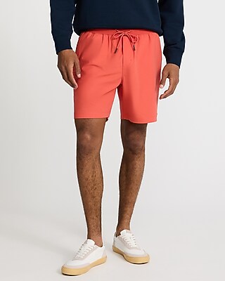 7" Drawstring Elastic Waist Everyday Performance Shorts