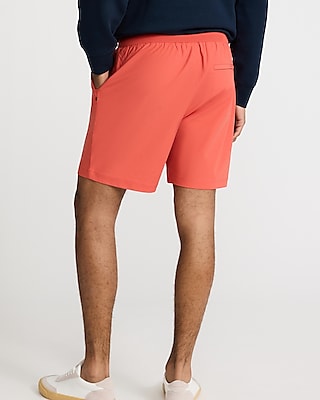 7" Drawstring Elastic Waist Everyday Performance Shorts