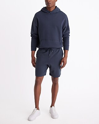 8" Cotton Elastic Waist Shorts