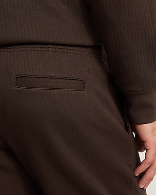 6" Drawstring Ribbed Sweatshorts