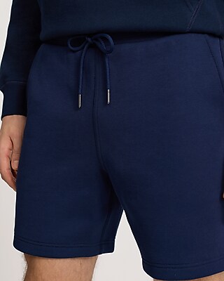 7" Cotton-Blend Fleece Shorts