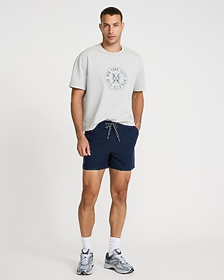 5" Drawstring Elastic Waist Everyday Performance Short