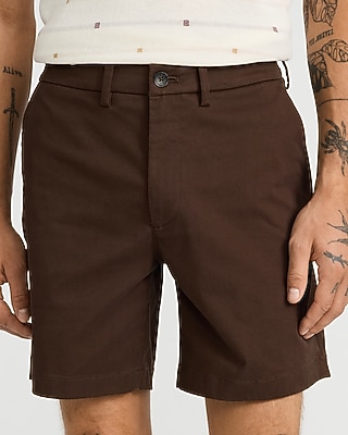 7" Comfort Waist Hyper Stretch Chino Shorts
