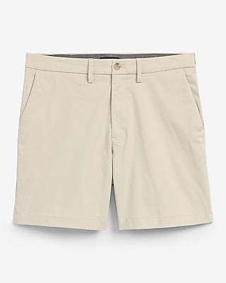 7" Comfort Waist Hyper Stretch Chino Shorts