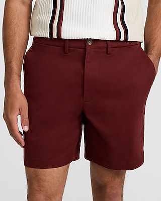 7" Comfort Waist Hyper Stretch Chino Shorts